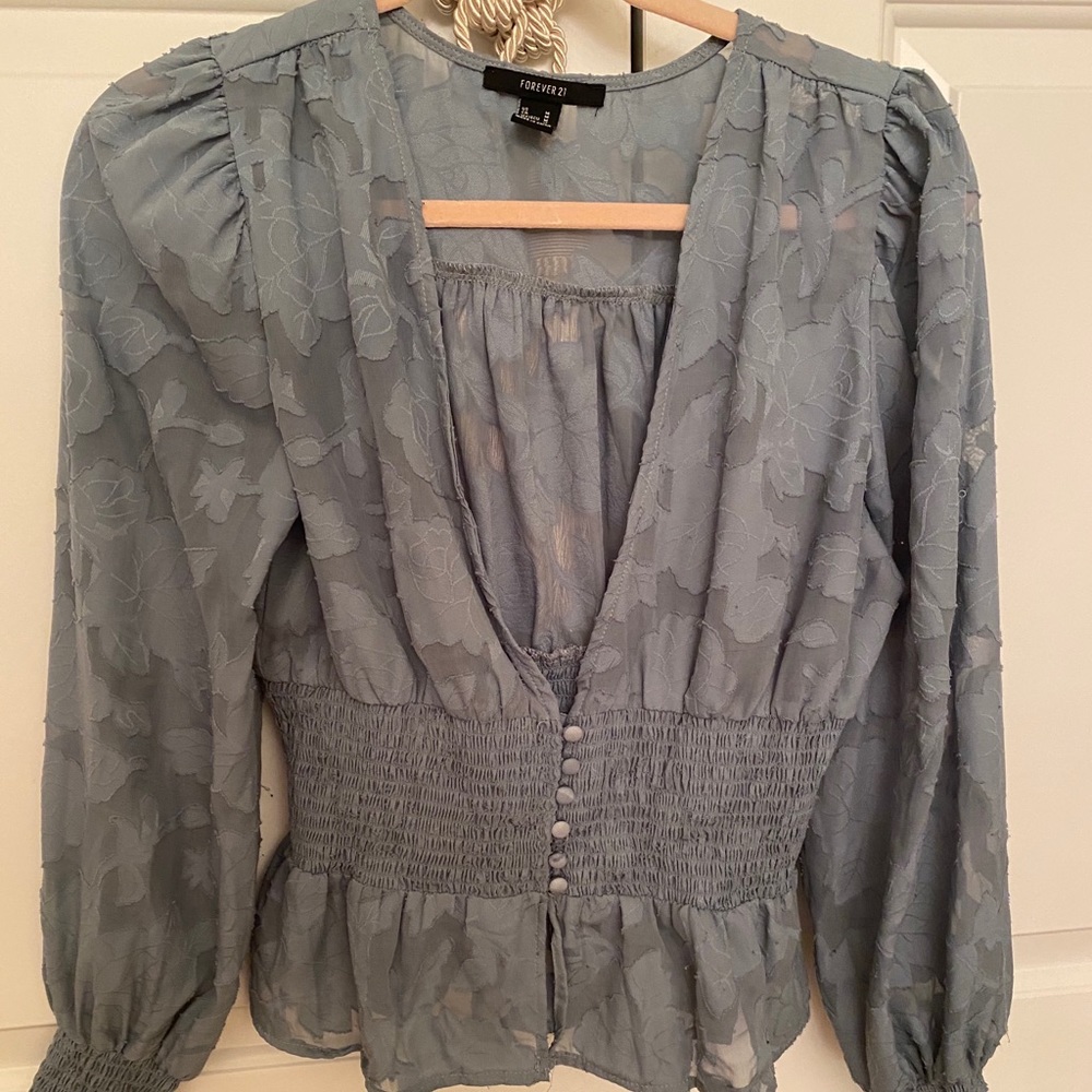 Blue blouse